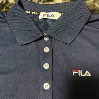 フィラ(FILA)のFILA ポロシャツ　レディースM(シャツ/ブラウス(半袖/袖なし))