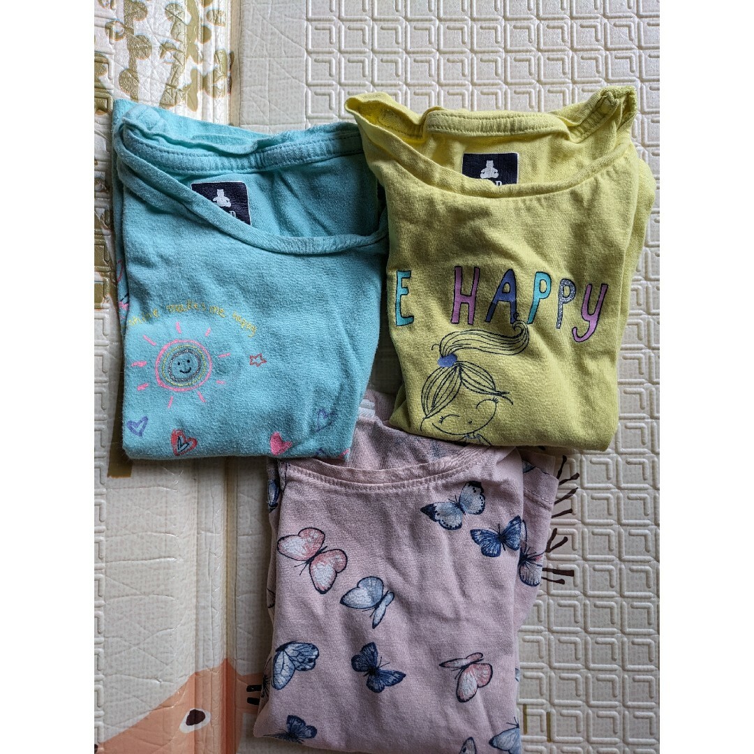 GAP(ギャップ)のGapとH&Mセット売りＴシャツ2years90〜95位 キッズ/ベビー/マタニティのキッズ服女の子用(90cm~)(Tシャツ/カットソー)の商品写真