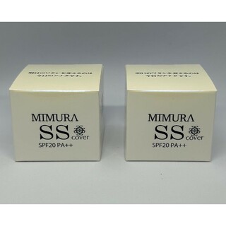 ミムラ(MIMURA)のMIMURA ミムラ　スムーススキンカバー20g X 2個 クリームSPF20(化粧下地)