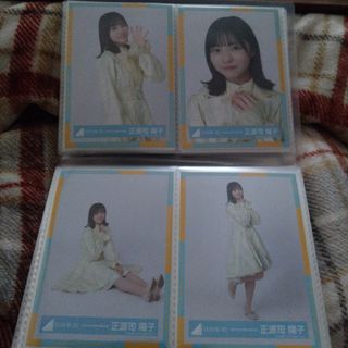 正源司陽子 日向坂46 4回目のひな誕祭　黄色衣装 コンプ(アイドルグッズ)