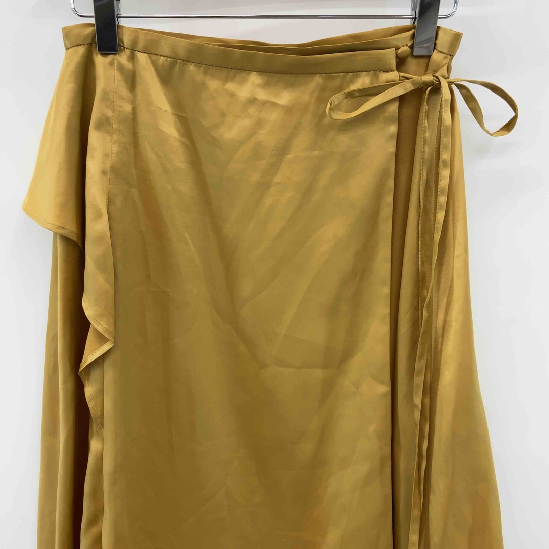 ELIN(エリン)のELIN エリン レディース 巻きスカート イエロー ロングスカート レディースのスカート(ロングスカート)の商品写真