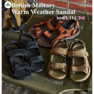 トゥデイフル(TODAYFUL)の新品　HI-TEC British military J&S FRANKLIN(サンダル)