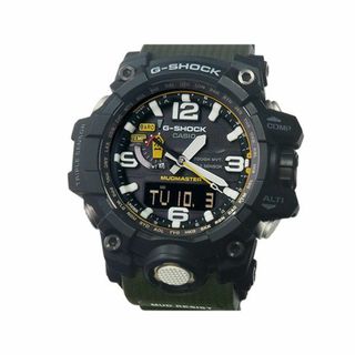 ジーショック(G-SHOCK)の◆ミウラ◆カシオ CASIO Gショック マッドマスター 電波ソーラー GWG-1000-1A3JF【中古】(腕時計(アナログ))