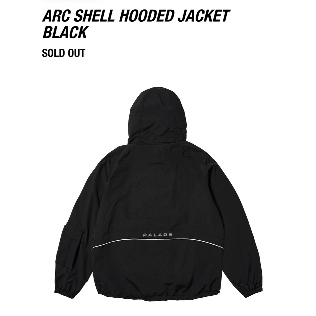 PALACE(パレス)のPalace Skateboards 24SPRING ARC SHELL JK メンズのジャケット/アウター(マウンテンパーカー)の商品写真