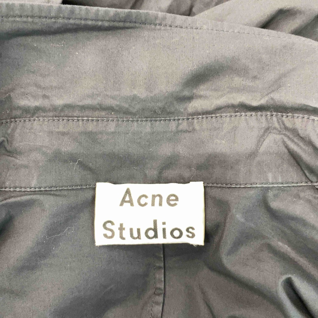 Acne Studios(アクネストゥディオズ)のAcne Studios(Acne) アクネストゥディオズ(アクネ) レディース シャツワンピース　ブラック レディースのワンピース(ひざ丈ワンピース)の商品写真