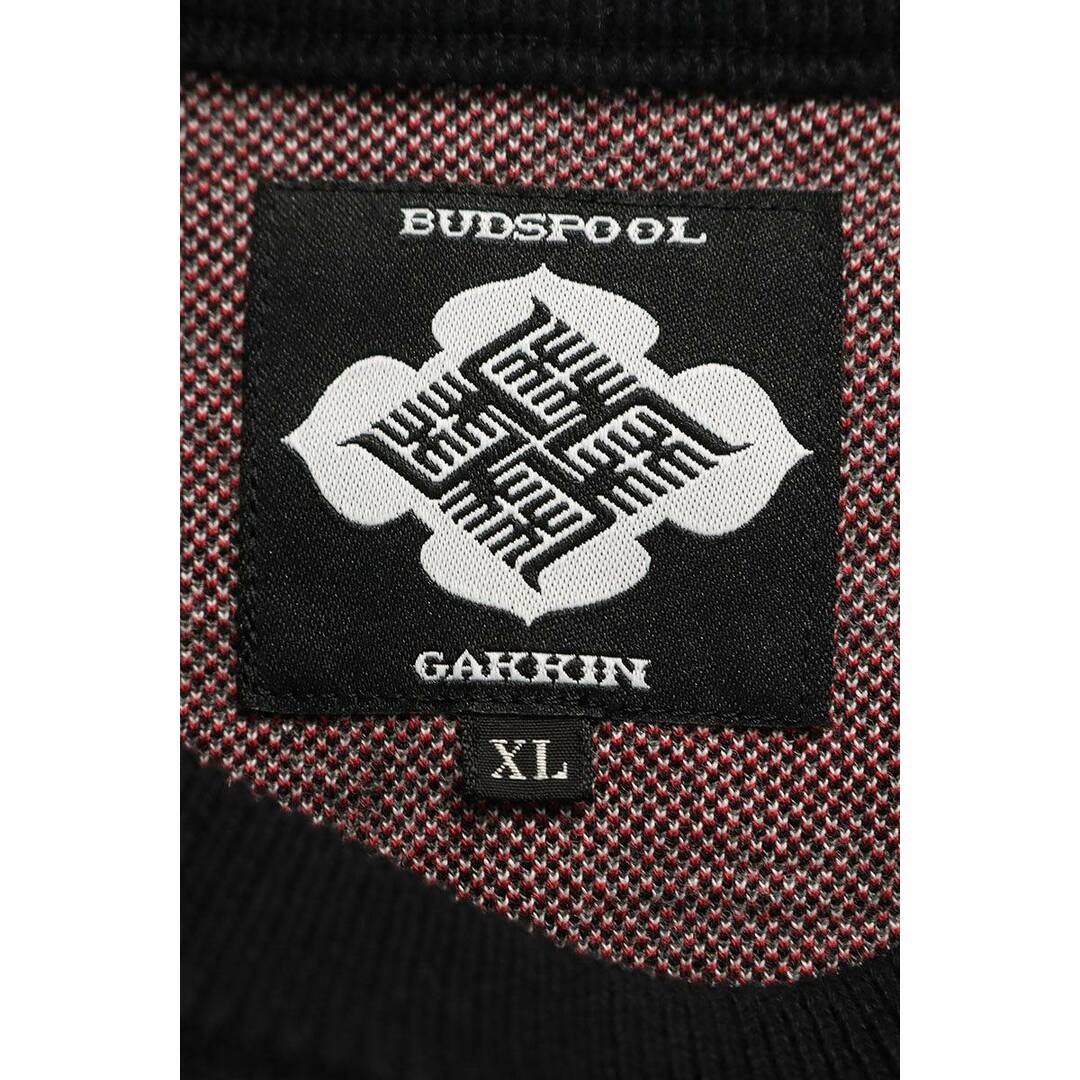 バッズプール BUDSPOOL  COTTON KNIT SWEATER ×GAKKIN 渦軍鶏柄ニット メンズ XL メンズのトップス(ニット/セーター)の商品写真