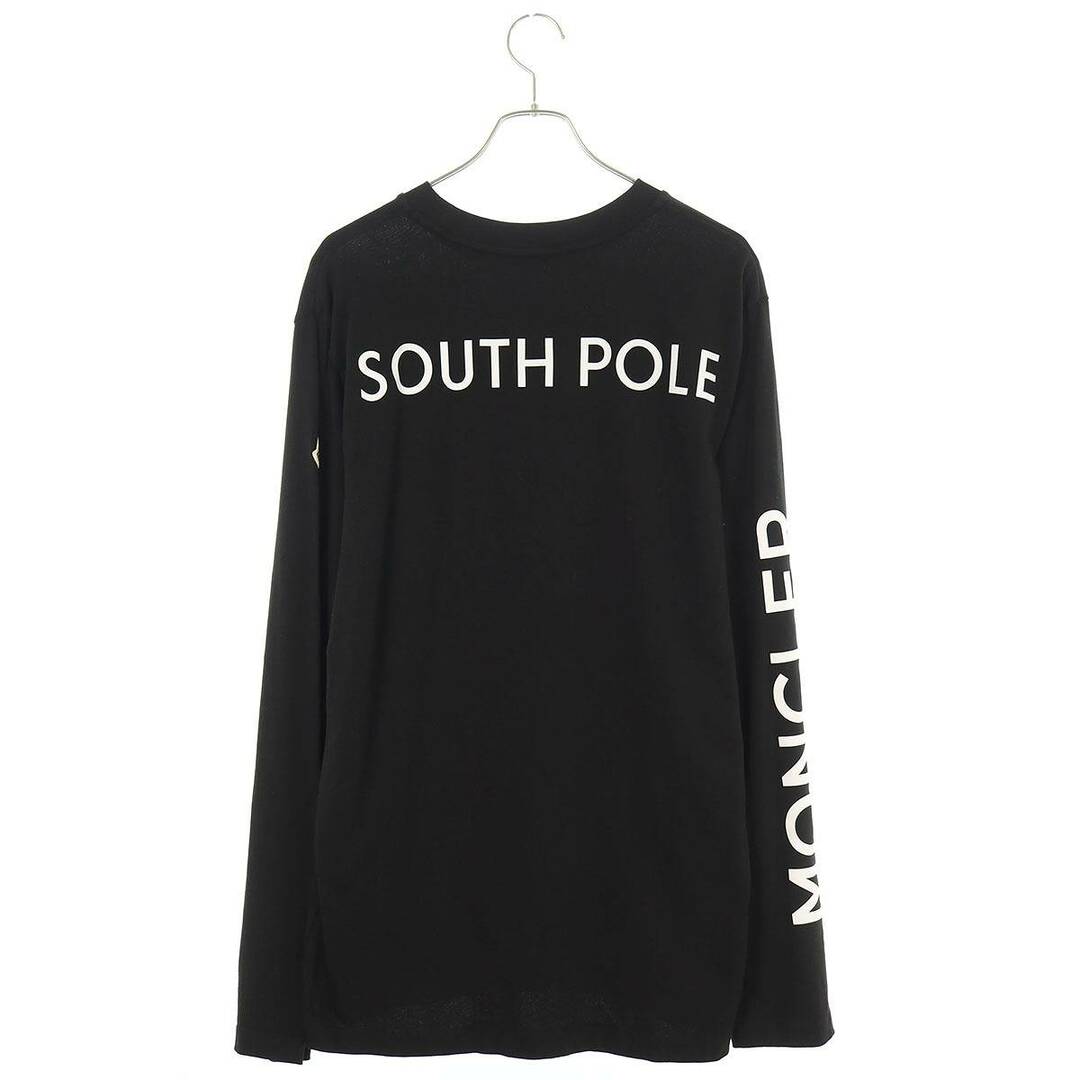 MONCLER(モンクレール)のモンクレール  LS TSHIRT SOUTH POLEロゴプリント長袖カットソー メンズ M メンズのトップス(Tシャツ/カットソー(七分/長袖))の商品写真