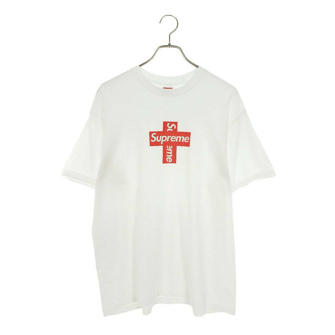 Supreme(シュプリーム)のシュプリーム  20AW  Cross Box Logo Tee クロスボックスロゴTシャツ メンズ L メンズのトップス(Tシャツ/カットソー(半袖/袖なし))の商品写真