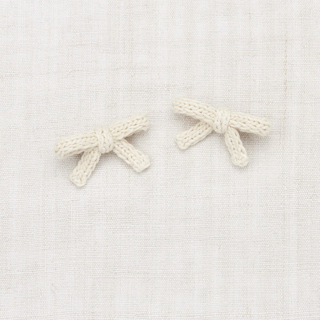 Misha & Puff(ミーシャアンドパフ)のMisha & Puff Goldie Bow Set Marzipan 新品 キッズ/ベビー/マタニティのこども用ファッション小物(その他)の商品写真