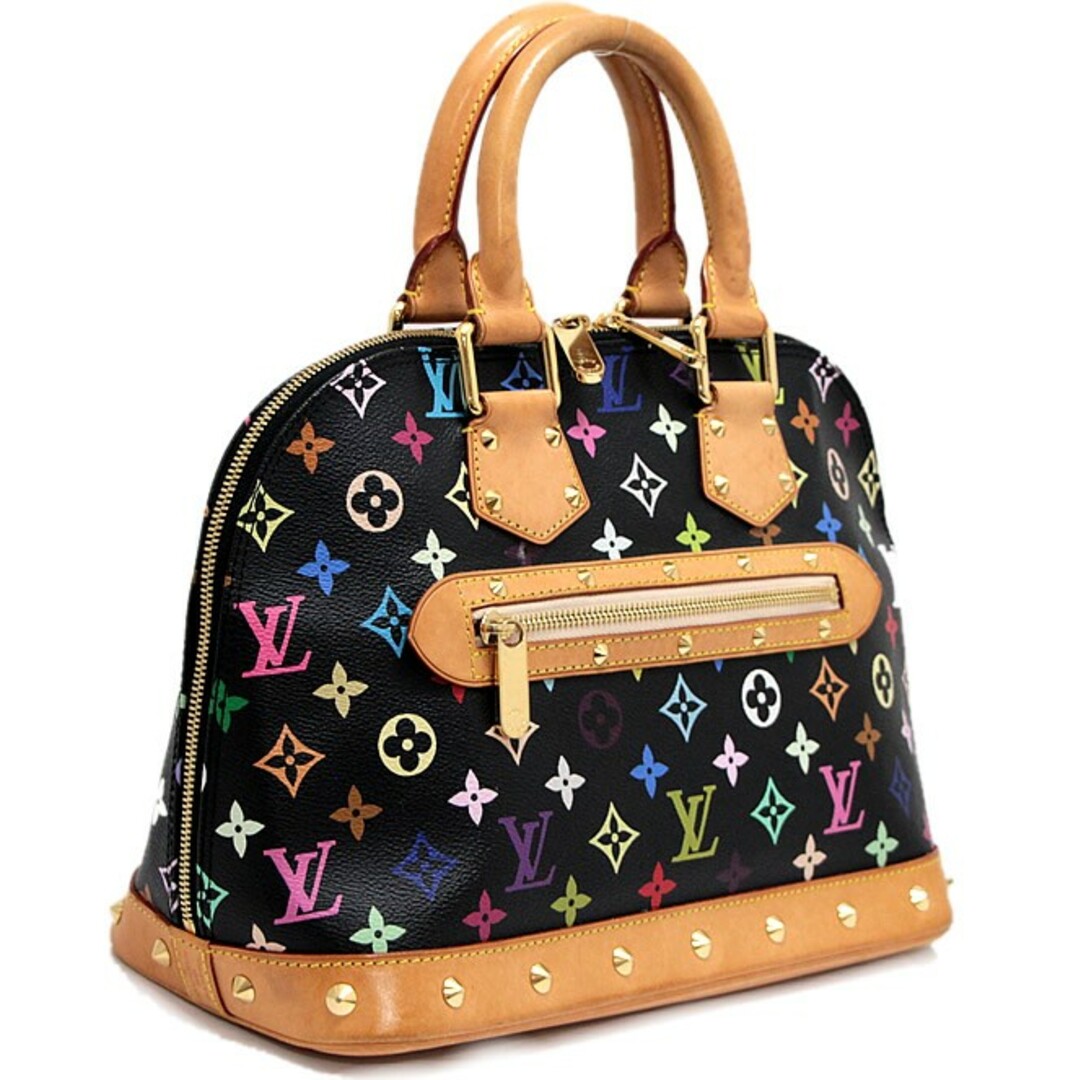 LOUIS VUITTON(ルイヴィトン)のルイヴィトン LOUIS VUITTON アルマ ハンドバッグ マルチカラ― 黒 M92646 【64858】 レディースのバッグ(ハンドバッグ)の商品写真