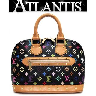 ルイヴィトン(LOUIS VUITTON)のルイヴィトン LOUIS VUITTON アルマ ハンドバッグ マルチカラ― 黒 M92646 【64858】(ハンドバッグ)