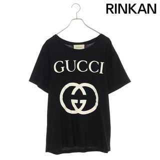 グッチ(Gucci)のグッチ  493117 X3Q35 インターロッキングロゴプリントTシャツ メンズ S(Tシャツ/カットソー(半袖/袖なし))