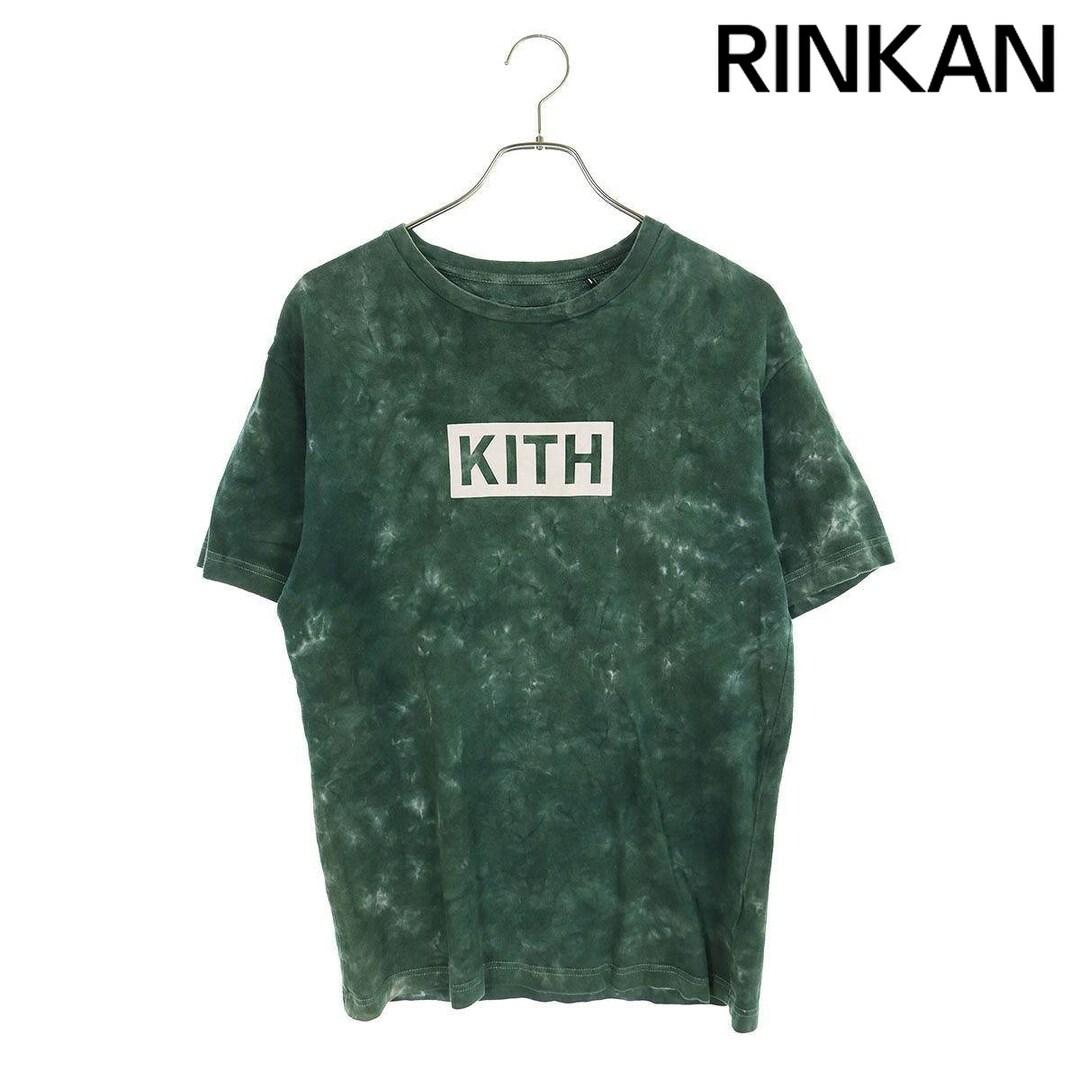 KITH(キス)のキス タイダイボックスロゴTシャツ メンズ S メンズのトップス(Tシャツ/カットソー(半袖/袖なし))の商品写真