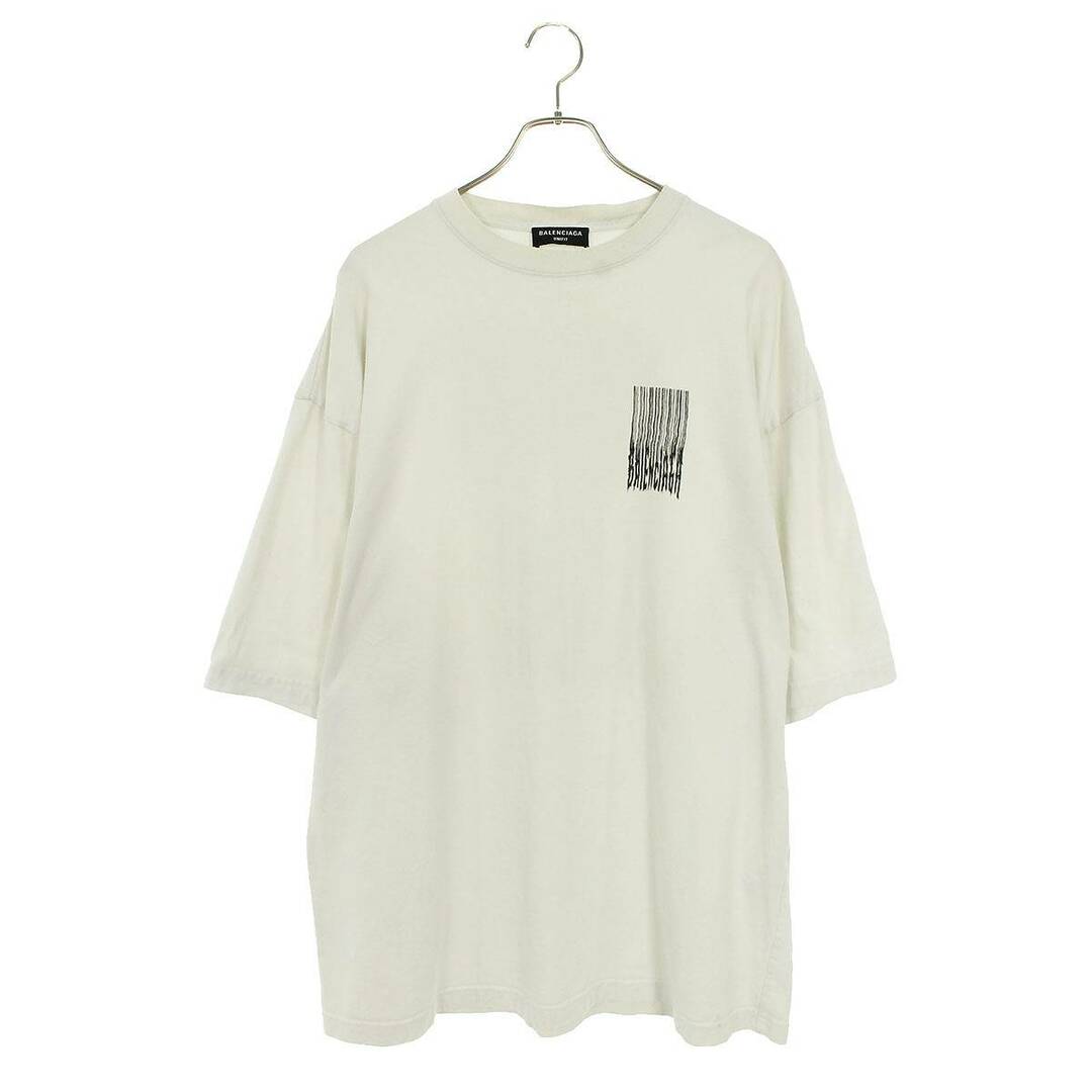 Balenciaga(バレンシアガ)のバレンシアガ  21AW  661715 TKVE5 バーコードロゴオーバーサイズTシャツ メンズ XS メンズのトップス(Tシャツ/カットソー(半袖/袖なし))の商品写真