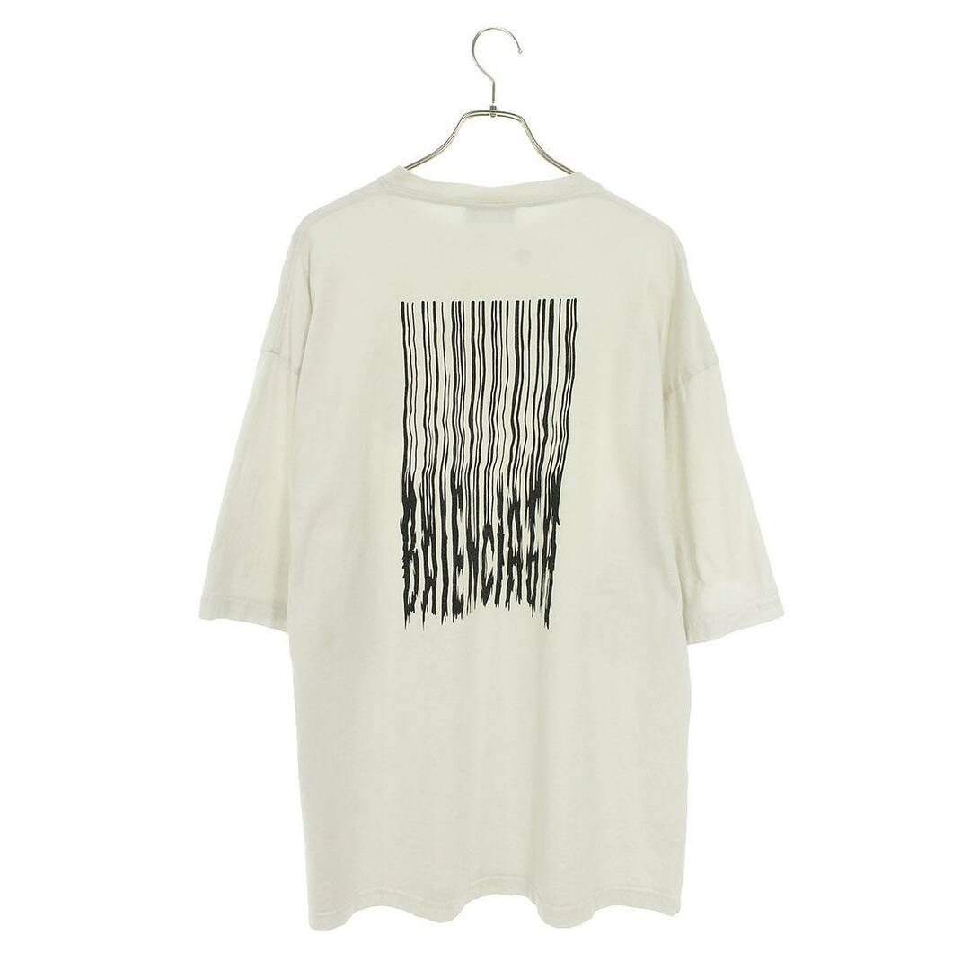 Balenciaga(バレンシアガ)のバレンシアガ  21AW  661715 TKVE5 バーコードロゴオーバーサイズTシャツ メンズ XS メンズのトップス(Tシャツ/カットソー(半袖/袖なし))の商品写真