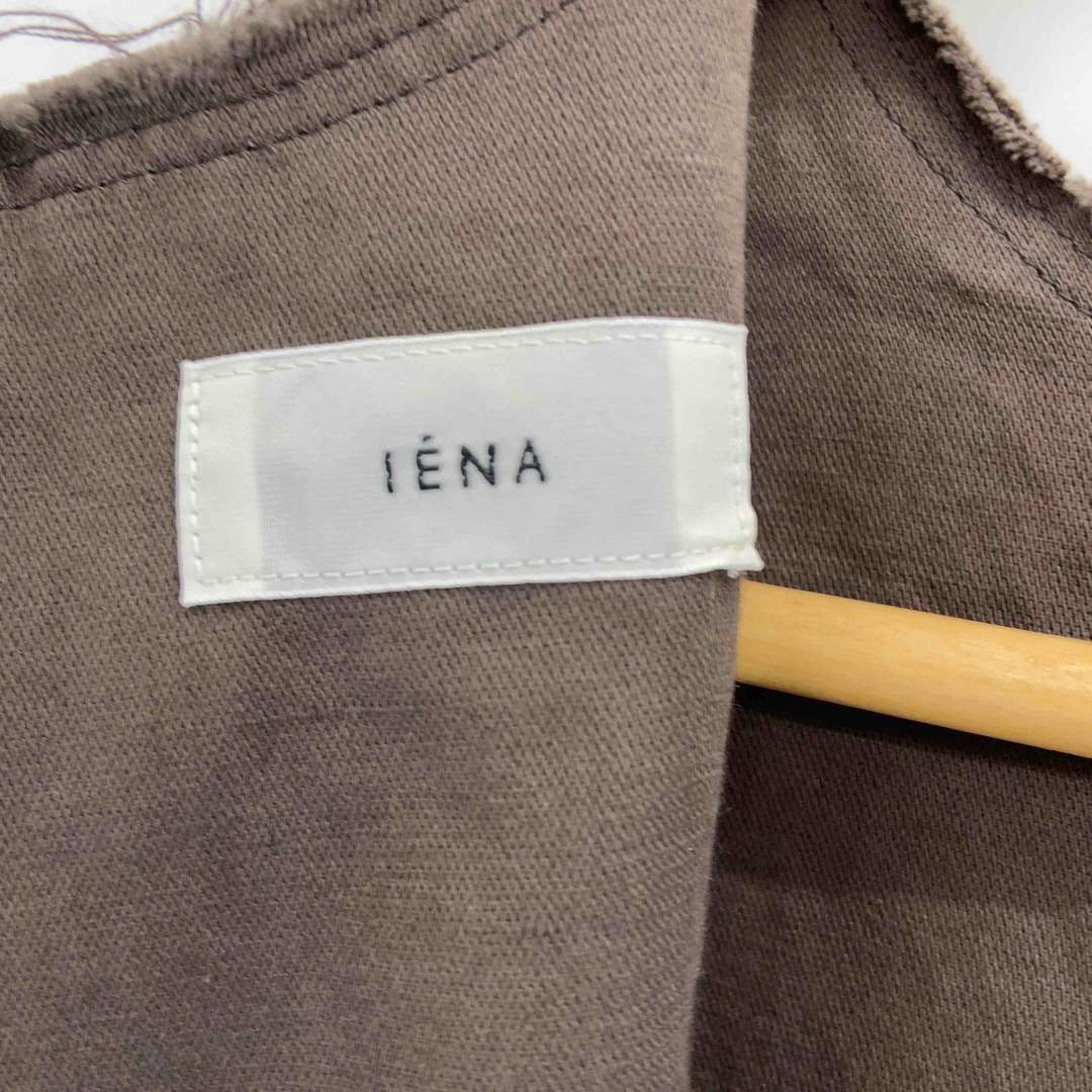 IENA(イエナ)のIENA イエナ レディース ノースリーブワンピースキャミワンピース　ブラウン レディースのワンピース(ロングワンピース/マキシワンピース)の商品写真