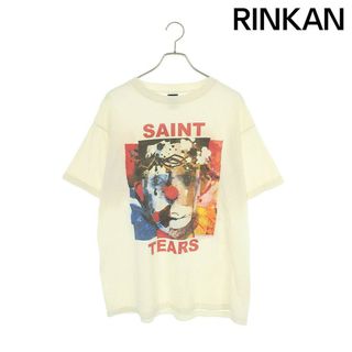 セントマイケル SAINT MICHAEL ×デニムティアーズ DENIM TEARS  23SS  SM-S23-0000-092 クラウンショートスリーブTシャツ メンズ L(Tシャツ/カットソー(半袖/袖なし))