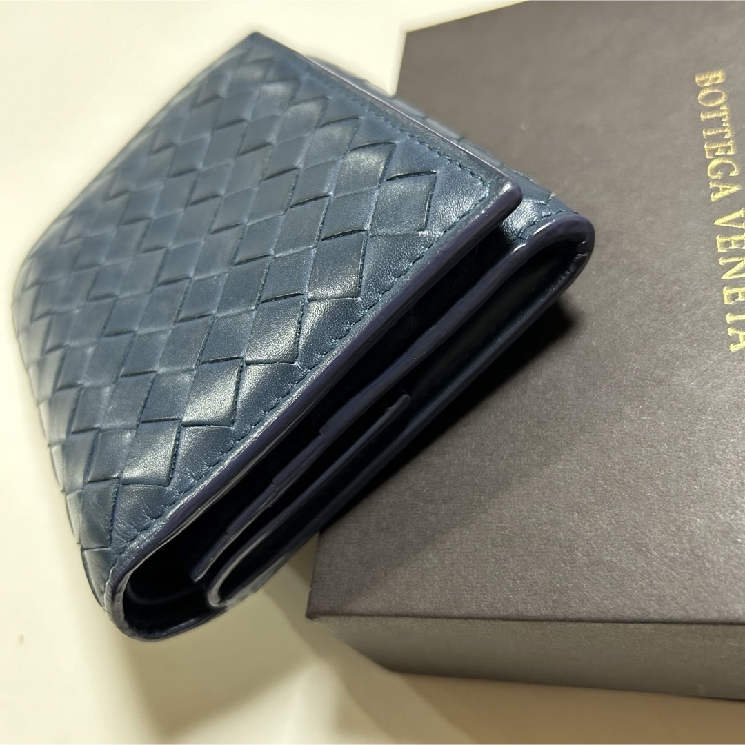 Bottega Veneta(ボッテガヴェネタ)のボッテガ　二つ折り財布　メンズ　美品 メンズのファッション小物(折り財布)の商品写真