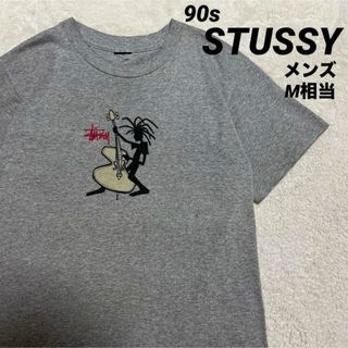 STUSSY - 90s オールドステューシー　STUSSY  半袖Tシャツ　シャドーマン