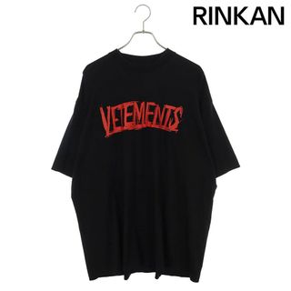 ヴェトモン(VETEMENTS)のヴェトモン  UA52TR580R ワールドツアープリントオーバーサイズTシャツ メンズ M(Tシャツ/カットソー(半袖/袖なし))