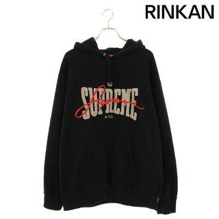 シュプリーム(Supreme)のシュプリーム  22SS  Embroidered Chenille Hooded Sweatshirt エンブロイダードシェニールパーカー メンズ XL(パーカー)