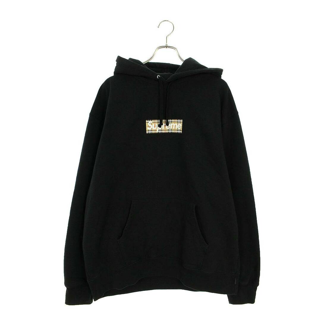 Supreme(シュプリーム)のシュプリーム ×バーバリー Burberry  22SS  Burberry Box Logo Hooded Sweatshirt バーバリーボックスロゴパーカー メンズ XL メンズのトップス(パーカー)の商品写真