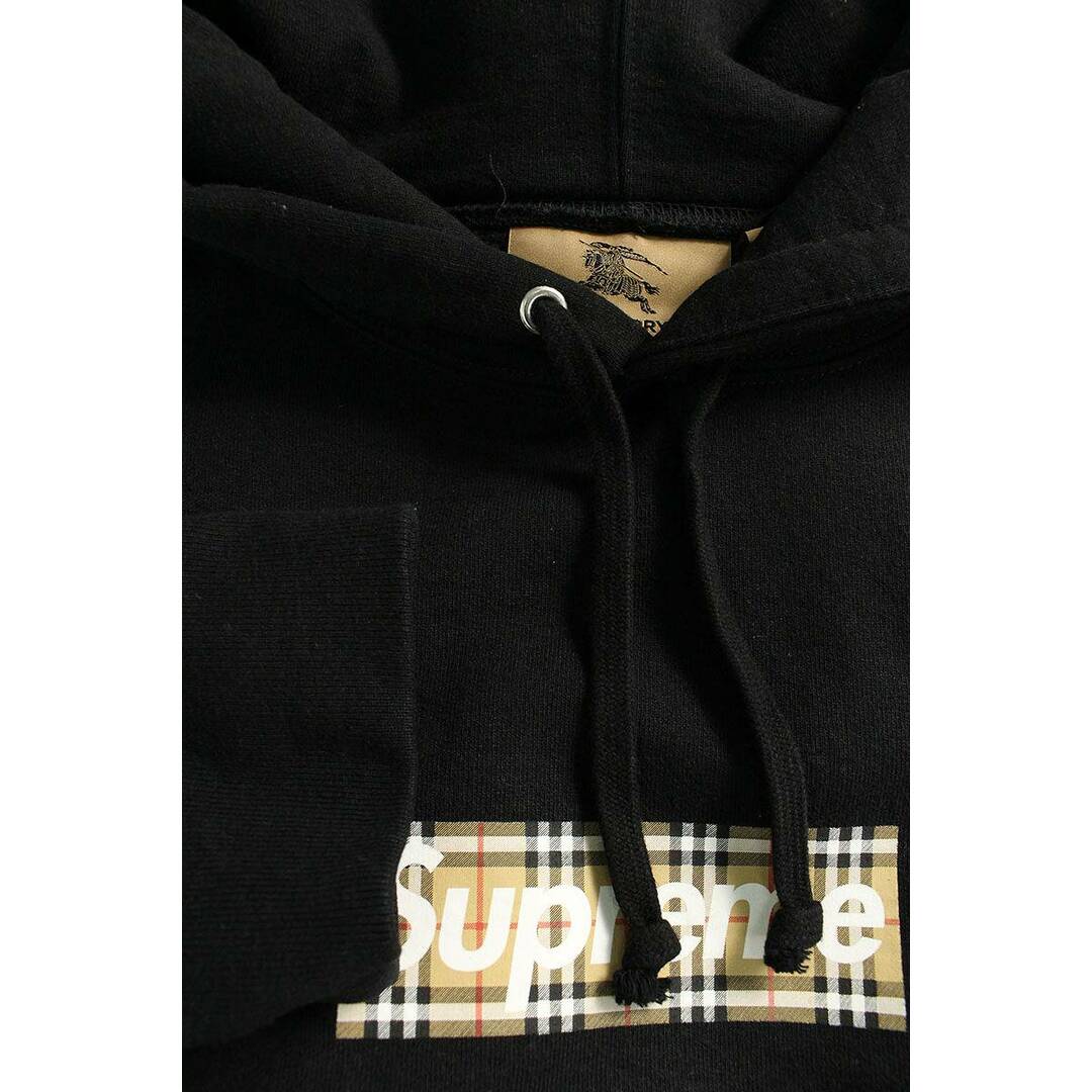 Supreme(シュプリーム)のシュプリーム ×バーバリー Burberry  22SS  Burberry Box Logo Hooded Sweatshirt バーバリーボックスロゴパーカー メンズ XL メンズのトップス(パーカー)の商品写真