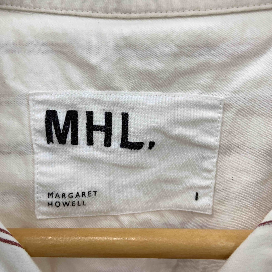 MHL.(エムエイチエル)のMHL. エムエイチエル レディース 半袖シャツ/ブラウス　ストライプ柄 レディースのトップス(シャツ/ブラウス(半袖/袖なし))の商品写真