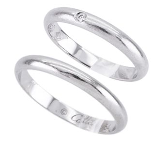 カルティエ Cartier 1895 ウェディング リング 1895ウェディングリング 1895 WEDDING BAND リング 指輪 結婚指輪 マリッジリング プラチナ(リング(指輪))