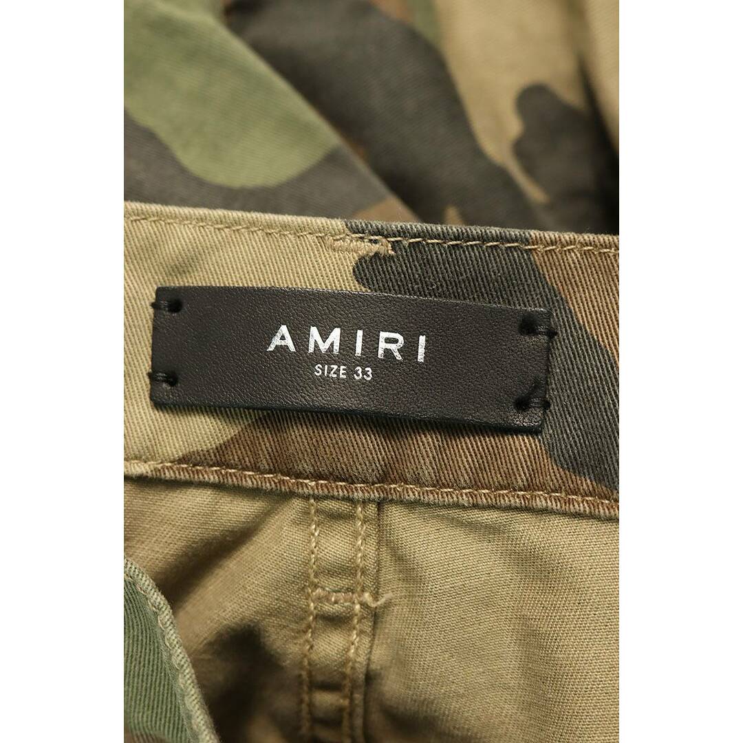 AMIRI(アミリ)のアミリ  24SS  PS24MDF013 カモフラカーゴロングパンツ メンズ 33インチ メンズのパンツ(ワークパンツ/カーゴパンツ)の商品写真