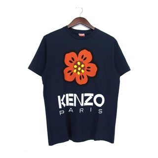 ケンゾー(KENZO)のケンゾー KENZO ■ 【 BOKE FLOWER FD55TS4454SO 】 クラシック ボーク フラワー デザイン 半袖 Tシャツ 32814(Tシャツ/カットソー(半袖/袖なし))