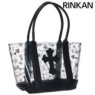 クロムハーツ(Chrome Hearts)のクロムハーツ  TOTE MINI/トートミニ PVC加工クロスパッチ付きトートバッグ メンズ(トートバッグ)