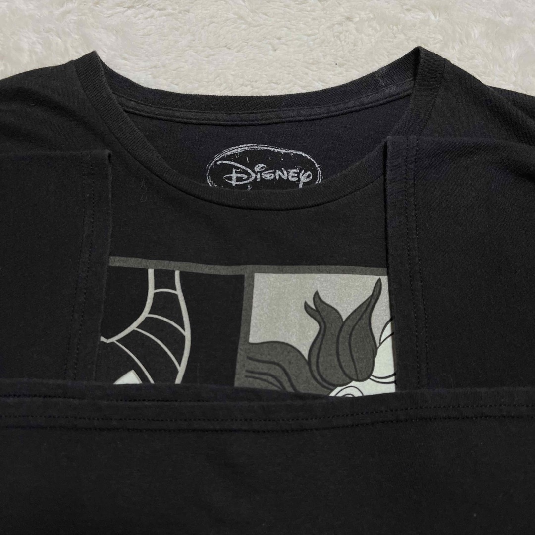 Disney(ディズニー)のDisney  ディズニー　ヴィランズ  黒　メンズ L相当 メンズのトップス(Tシャツ/カットソー(半袖/袖なし))の商品写真
