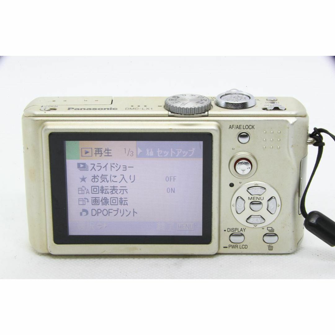 【C2244】Panasonic LUMIX DMC-LX1 パナソニック スマホ/家電/カメラのカメラ(コンパクトデジタルカメラ)の商品写真