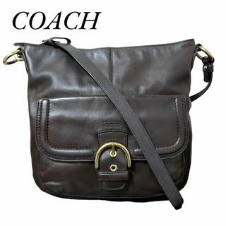 コーチ(COACH)のオールドコーチ COACH ワンショルダーバッグ レザー ブラウン 24685(ショルダーバッグ)