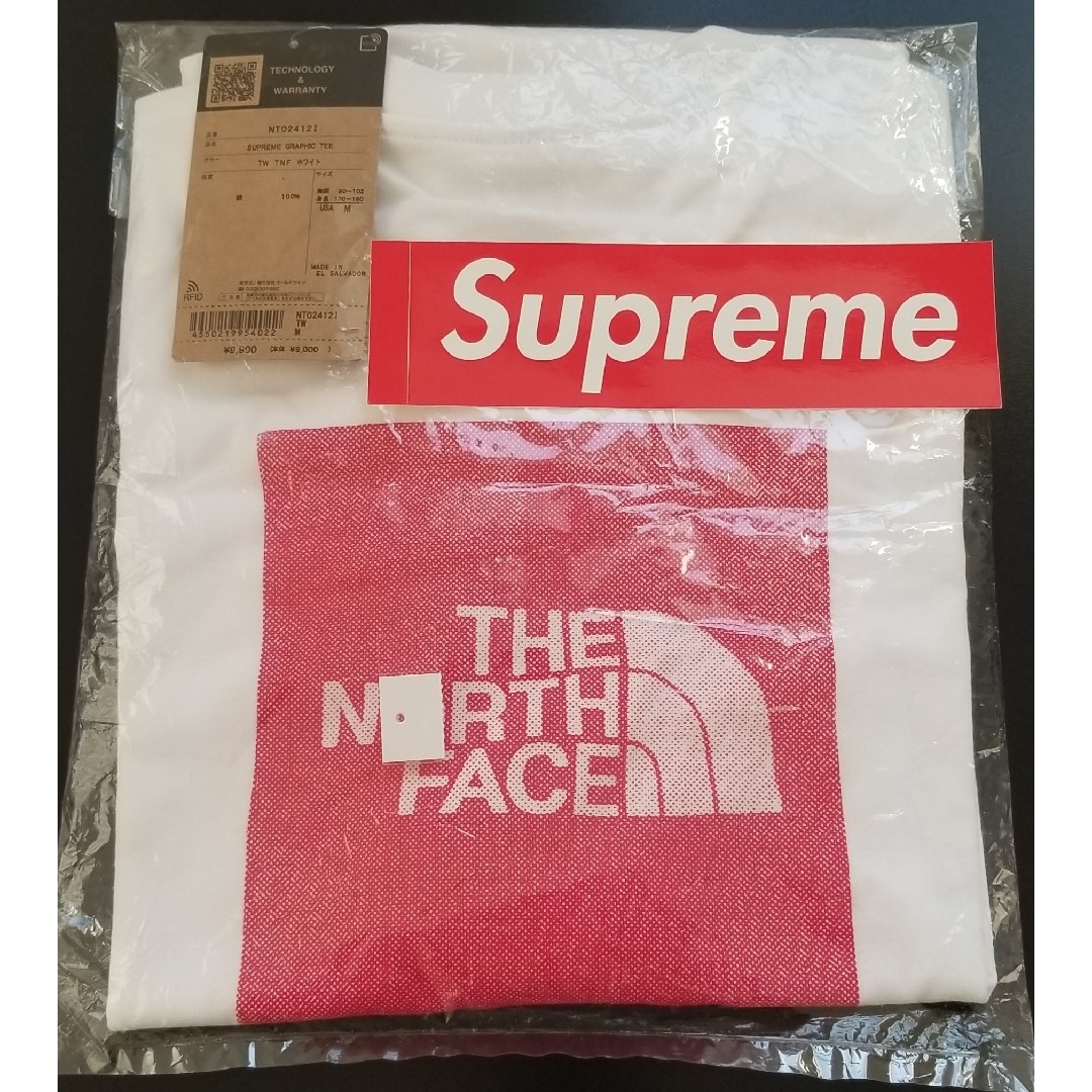 Supreme(シュプリーム)の新品 未開封 Supreme The NorthFace シュプリーム メンズのトップス(Tシャツ/カットソー(半袖/袖なし))の商品写真