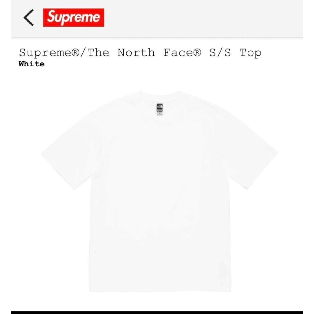 Supreme(シュプリーム)の新品 未開封 Supreme The NorthFace シュプリーム メンズのトップス(Tシャツ/カットソー(半袖/袖なし))の商品写真