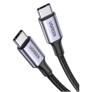 ユーグリーン(UGREEN)のUGREEN USB TypeCケーブル（1m・ブラック）(バッテリー/充電器)