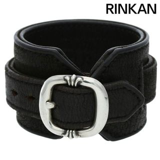 クロムハーツ(Chrome Hearts)のクロムハーツ  RR TINY BUCKLE/ロックンロール レザーブレスレット メンズ 1(ブレスレット)