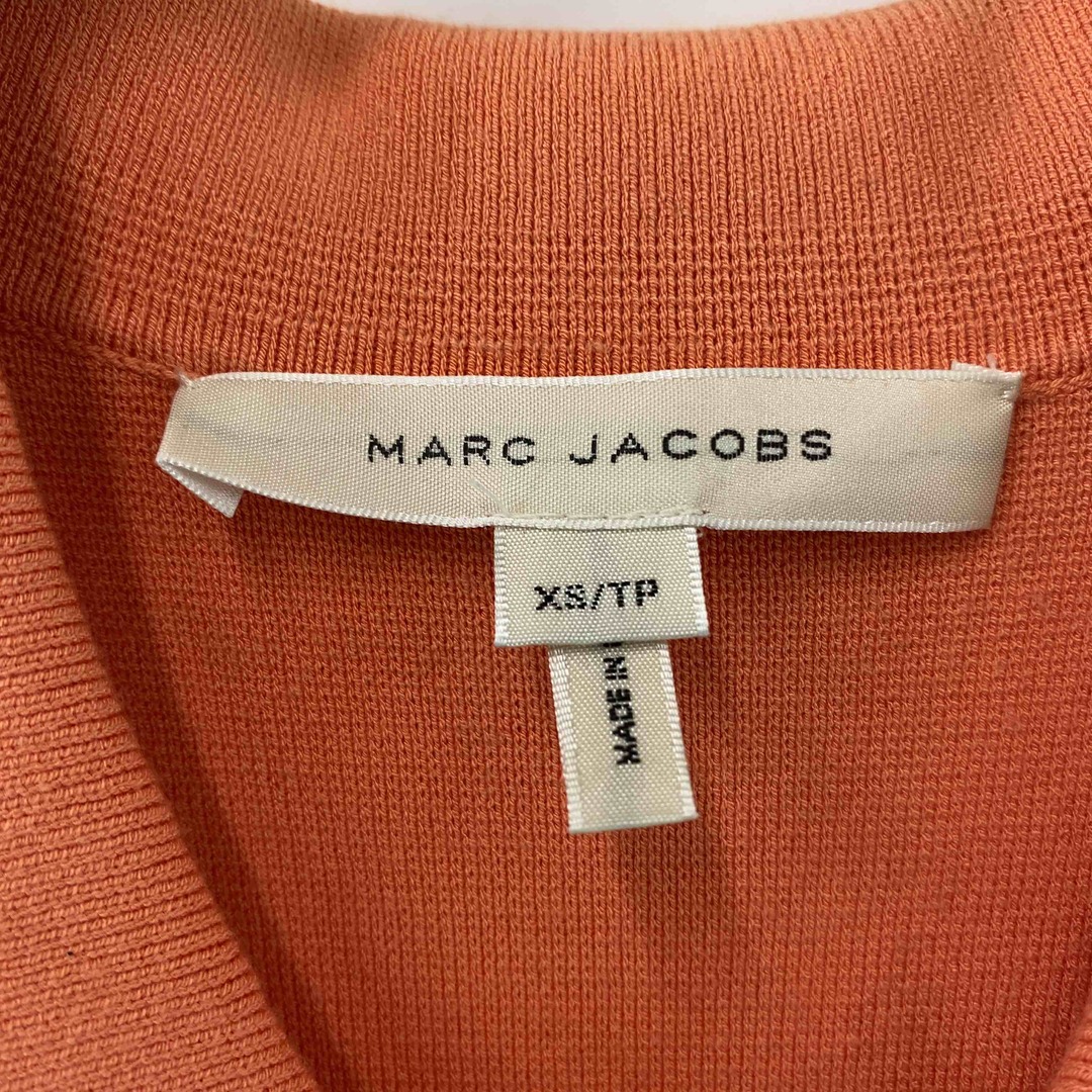 MARC JACOBS(マークジェイコブス)のMARC JACOBS マークジェイコブス レディース ニットワンピース 襟付き オレンジ レディースのワンピース(ひざ丈ワンピース)の商品写真