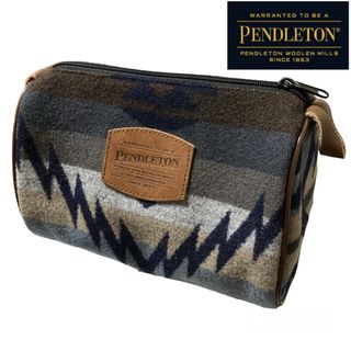 ペンドルトン(PENDLETON)のUSA製 PENDLETONペンドルトン ネイティブ柄 ウールブランケットポーチ(ポーチ)