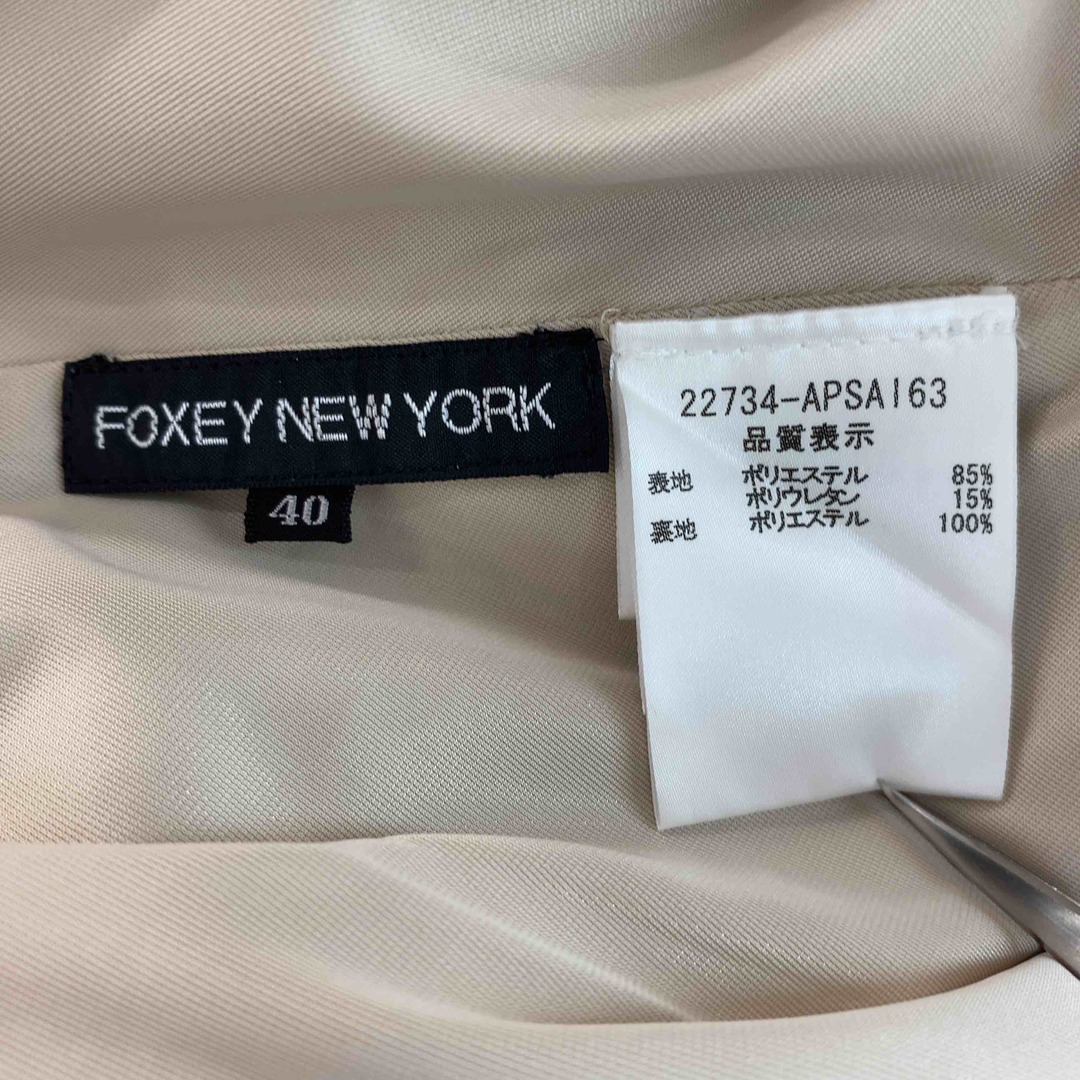 FOXEY NEW YORK(フォクシーニューヨーク)のFOXEY (NEWYORK) フォクシーニューヨーク レディース ロングスカート ベージュ  カジュアル フォーマル レディースのスカート(ひざ丈スカート)の商品写真