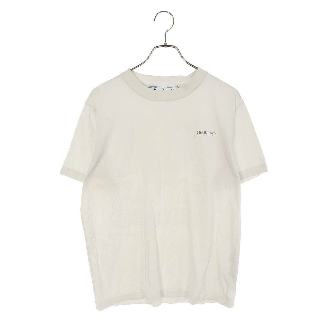 OFF-WHITE(オフホワイト)のオフホワイト  OMAA027G20JER059 アローバッグプリントTシャツ レディース M レディースのトップス(Tシャツ(半袖/袖なし))の商品写真