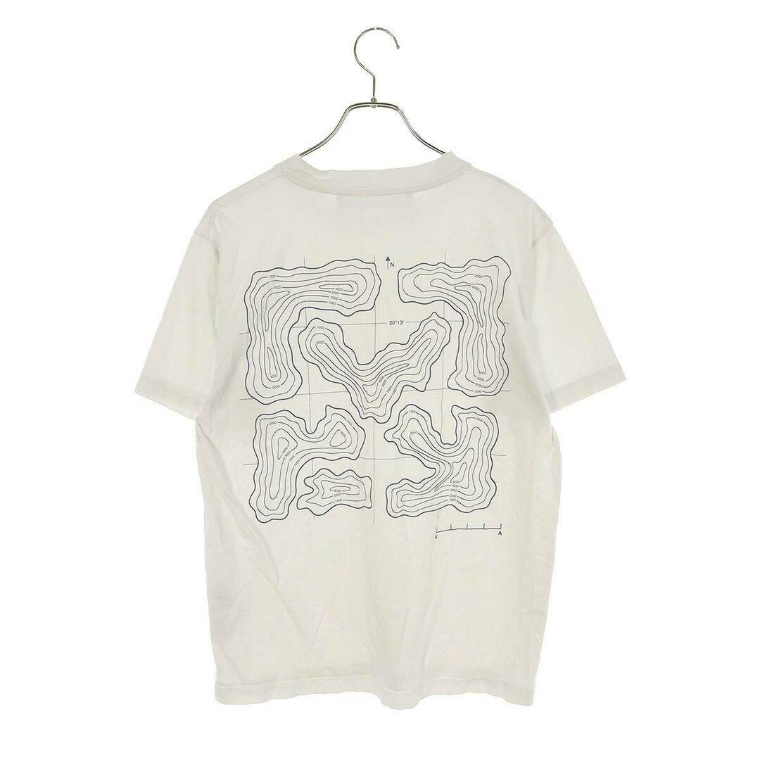 OFF-WHITE(オフホワイト)のオフホワイト  OMAA027G20JER059 アローバッグプリントTシャツ レディース M レディースのトップス(Tシャツ(半袖/袖なし))の商品写真