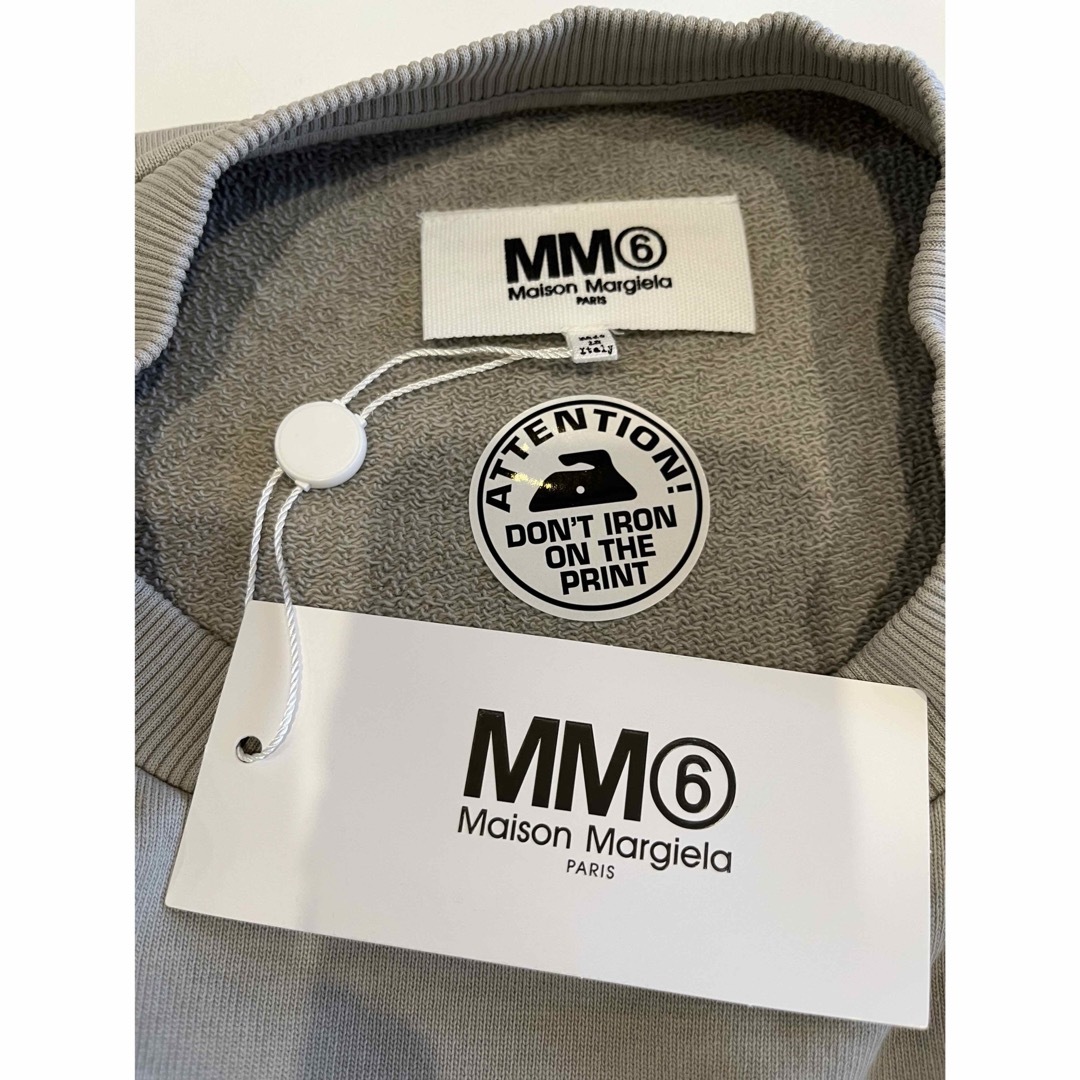 Maison Martin Margiela(マルタンマルジェラ)のメゾンマルジェラ mm6 スウェット トレーナー ロンTシャツ グレー 新品XL メンズのトップス(スウェット)の商品写真