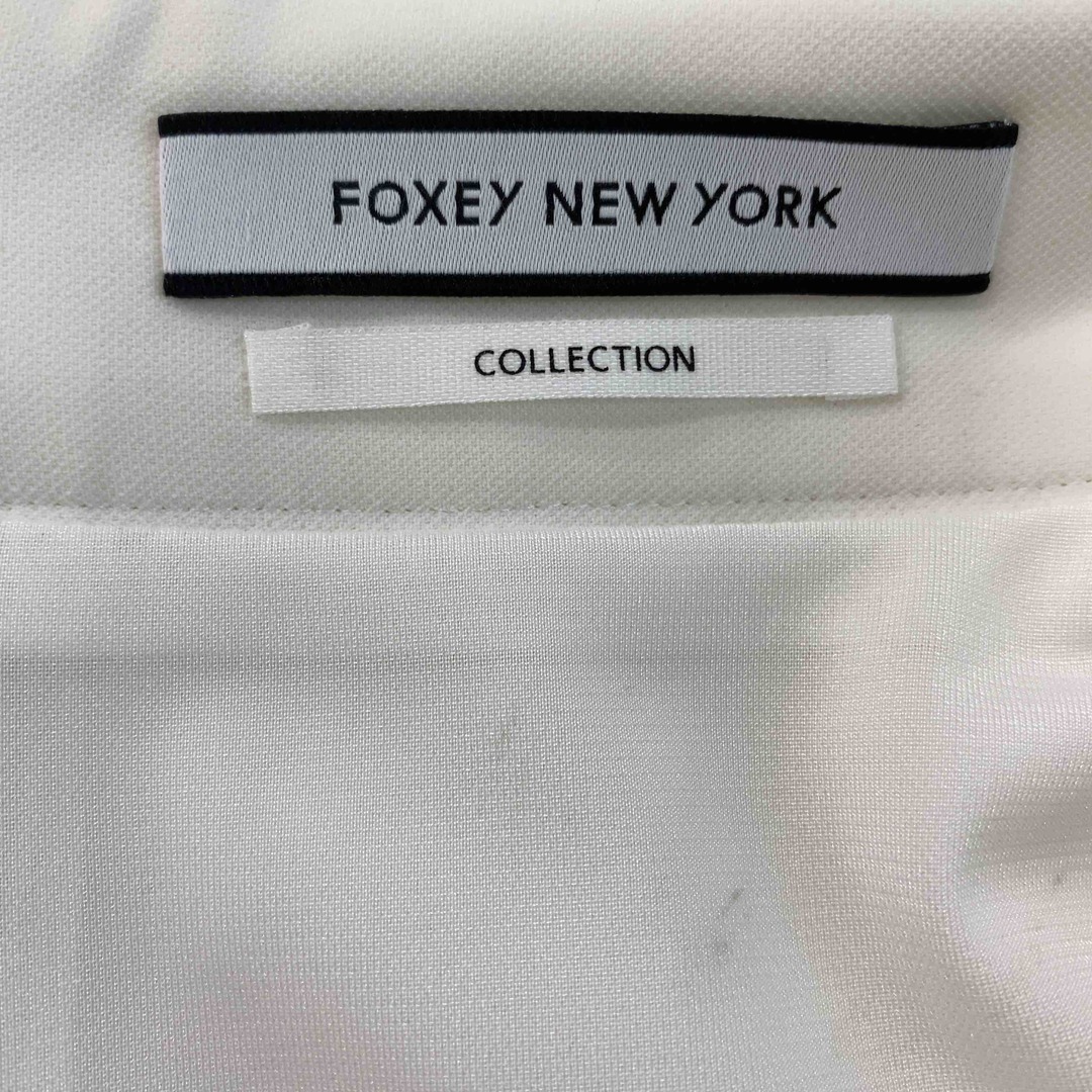 FOXEY NEW YORK(フォクシーニューヨーク)のFOXEY （NEWYORK） フォクシーニューヨーク レディース ロングスカート　白　裏地　台形 レディースのスカート(ロングスカート)の商品写真