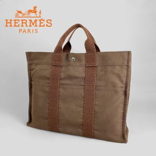 エルメス(Hermes)の■HERMES エルメス■ エールライン トートMM キャンバス トートバッグ(トートバッグ)