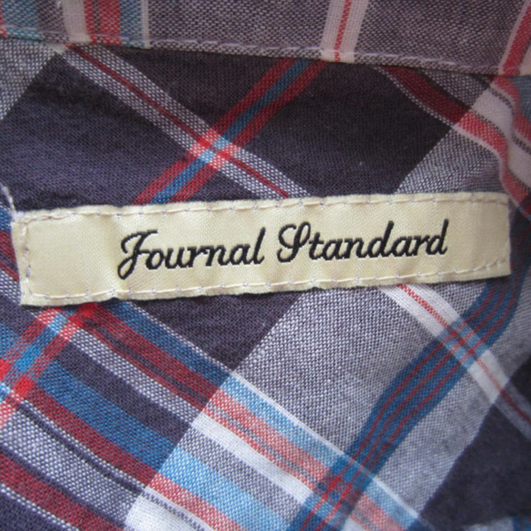 JOURNAL STANDARD(ジャーナルスタンダード)の美品　JOURNAL STANDARD／ジャーナルスタンダード★　七分袖シャツ メンズのトップス(シャツ)の商品写真