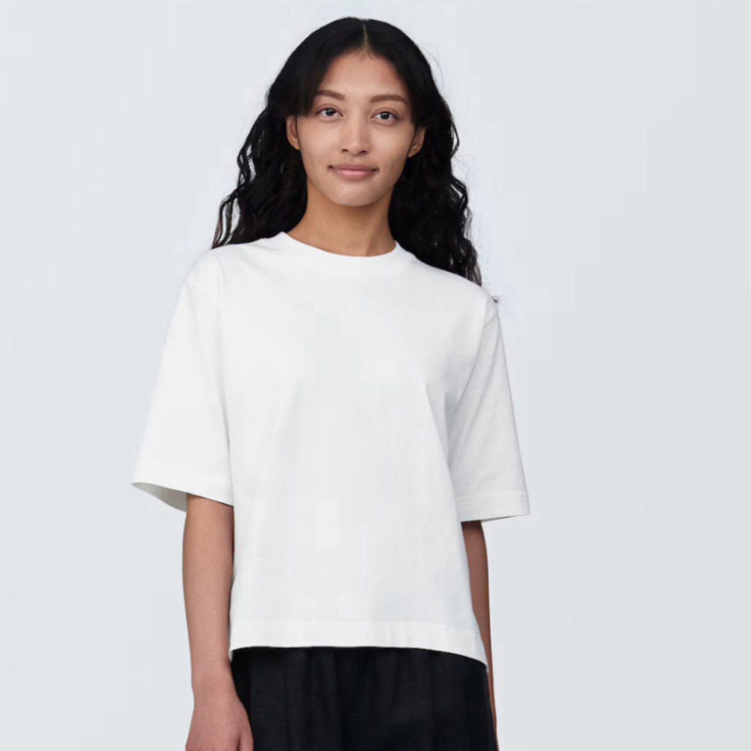 MUJI (無印良品)(ムジルシリョウヒン)のMUJI レディースのトップス(Tシャツ(半袖/袖なし))の商品写真