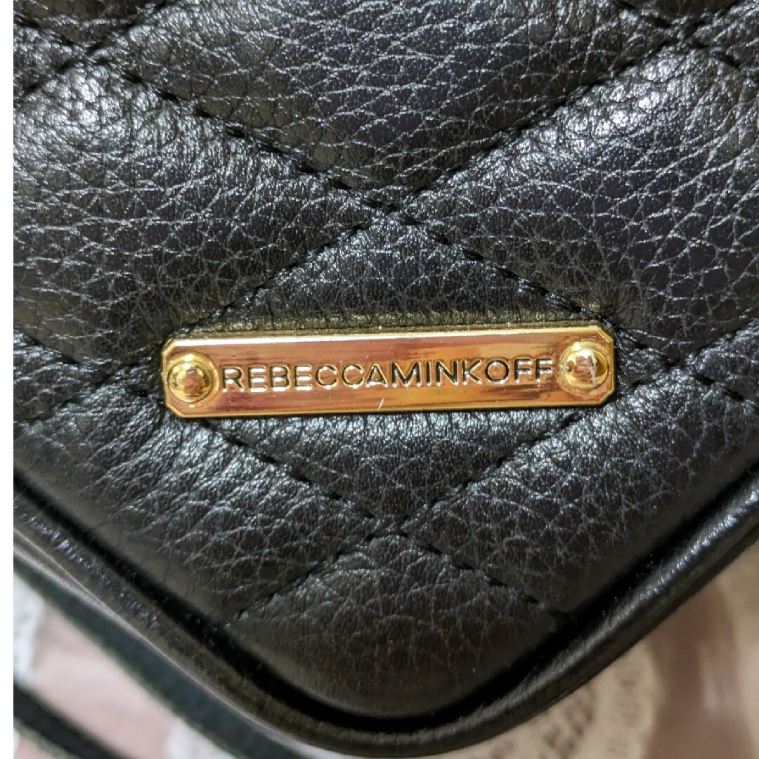 Rebecca Minkoff(レベッカミンコフ)のレベッカミンコフ　ハート型　レザーショルダーバッグ レディースのバッグ(ショルダーバッグ)の商品写真